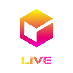 Party Cube Live Logo 2